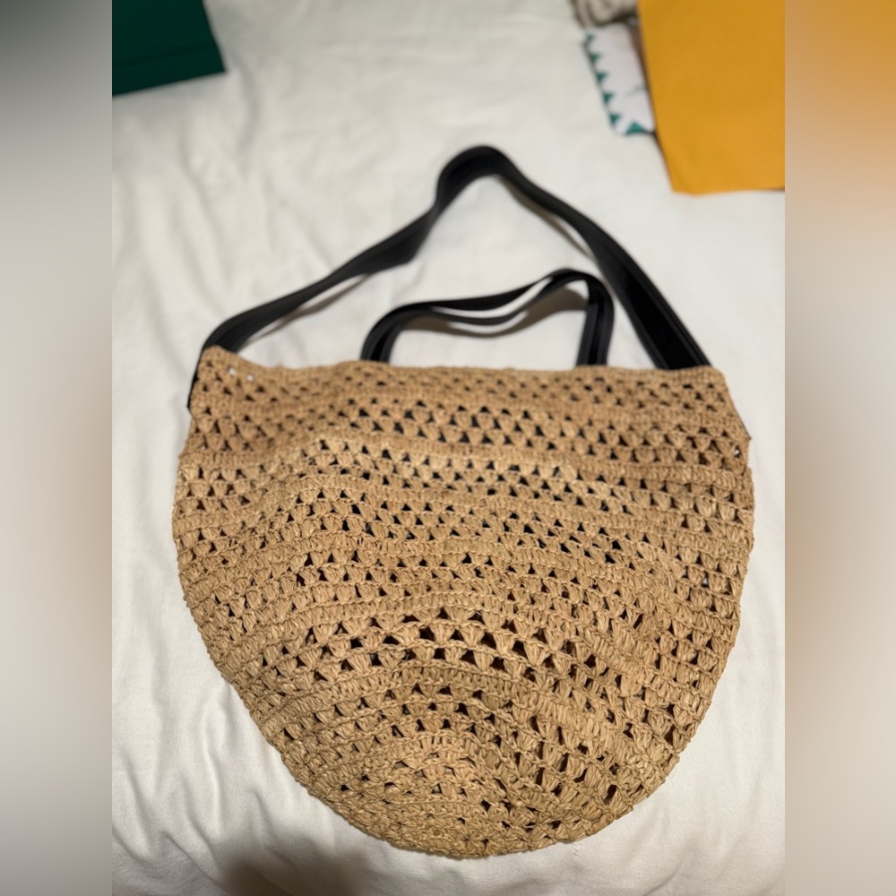 Stella McCartney Raffia Tote and Shoulder Bag - Picture 2 of 11